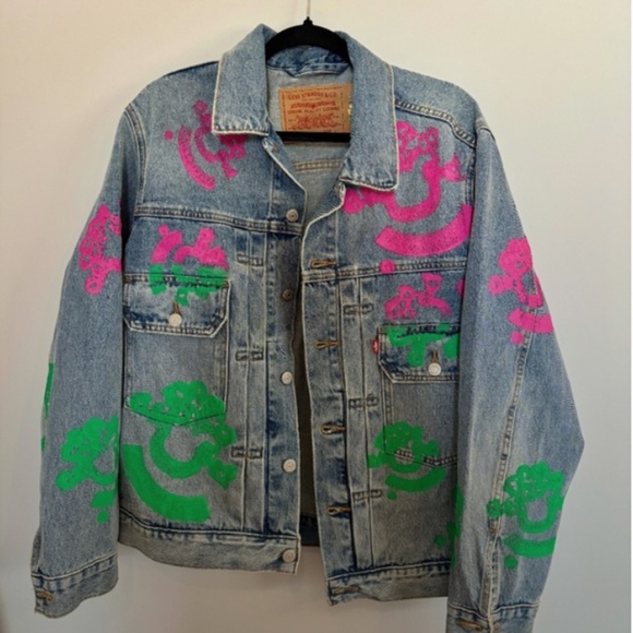 Denim Tears Bstroy Tears Type-2 Denim Jacket ⭐ - Picture 3 of 13